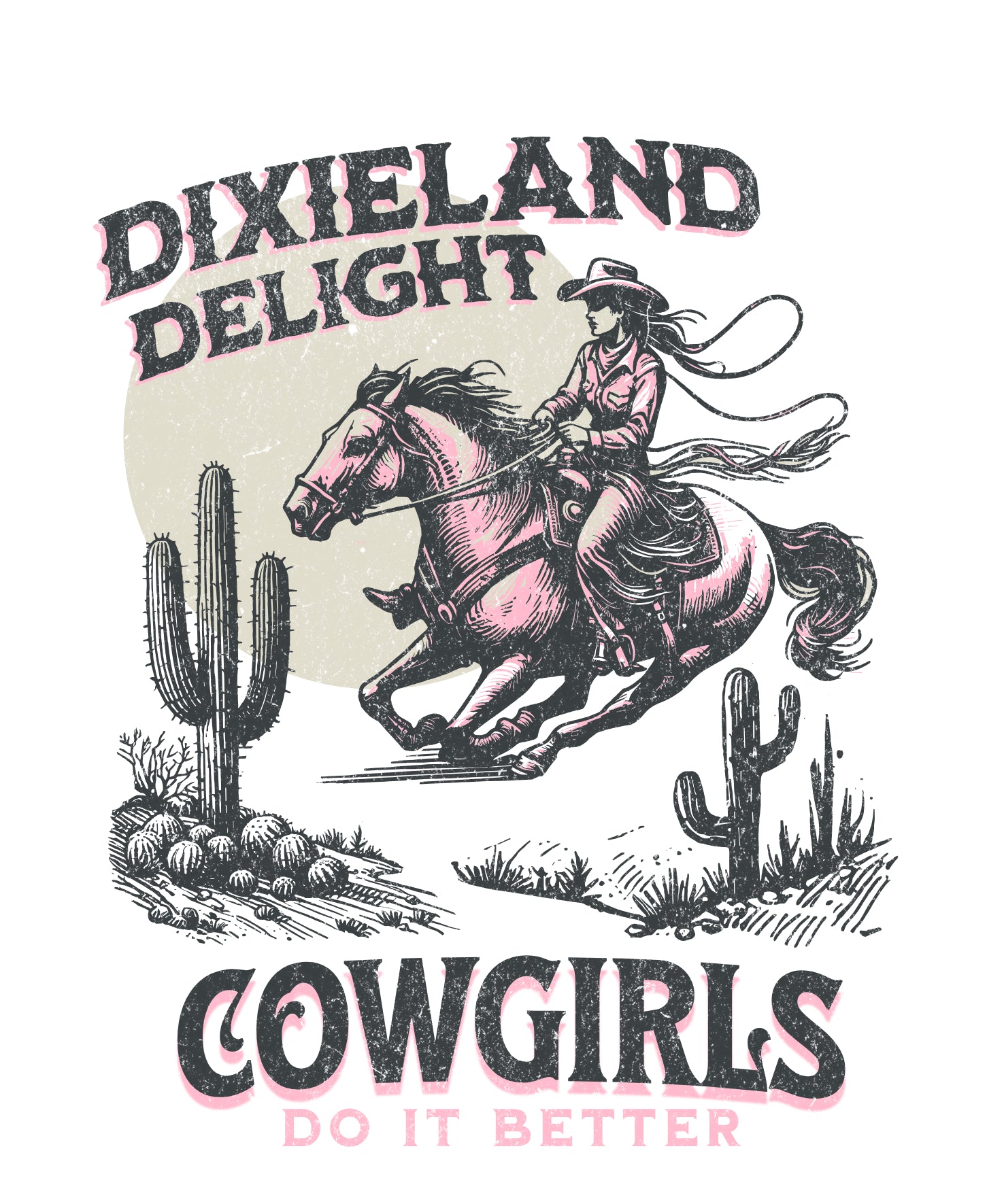 Dixie Cowgirls Graphic T-shirt