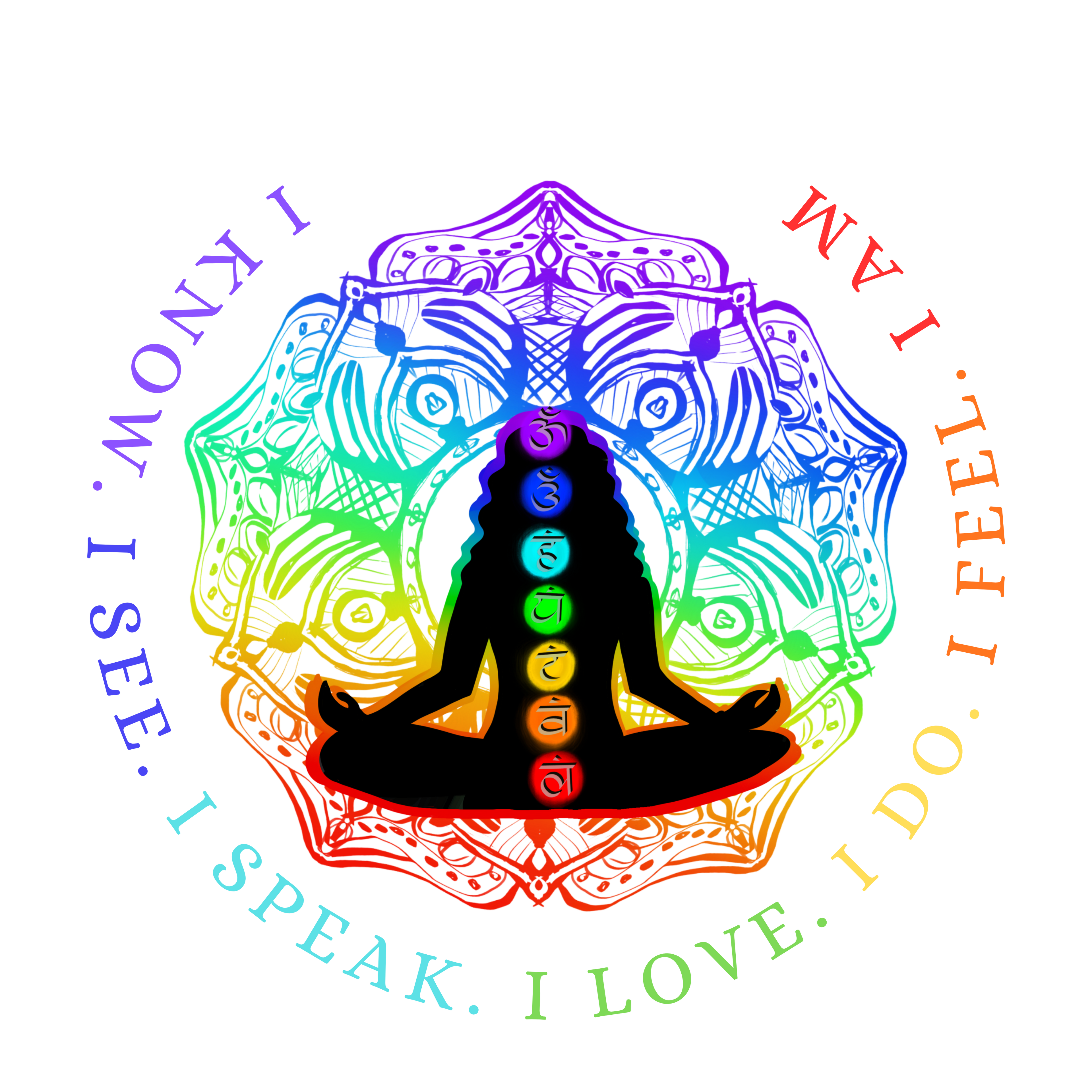 Alignment Graphic T-Shirt. Balance your Chakra. Spiritual Tee